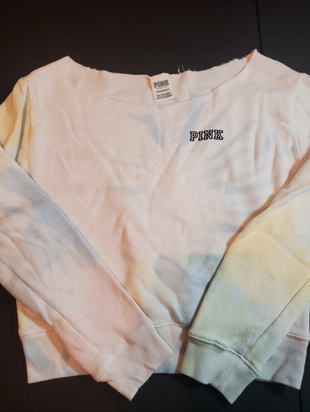Victorias Secret Pink Off Shoulder Crew Size XS